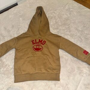 Elmo Kids Hoodie - Brown
